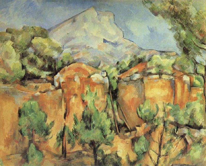  La Montagne Sainte-Victoire,vue de Bibemus